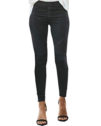 Shownicer Donna Pantaloni Sport Jeans a Vita Alta