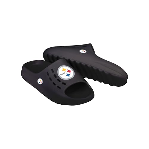 Image of FOCO Men's NFL Team Big Logo Molded Chunky Slide Sandals