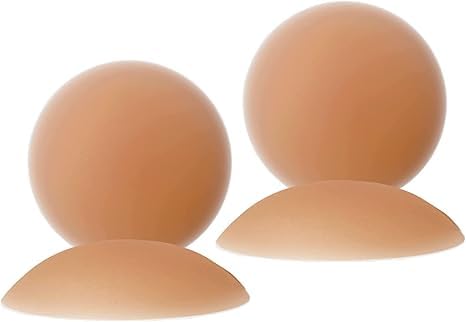 Silicone Nipple Covers, Beige, Medical Grade Adhesive, 5cm Wide, Reusable Pasties, 10 Pieces Set, Ultra-Thin Design, for Women-image-46