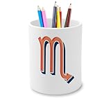 Dimensions : Hauteur 9,5 cm, diamètre 8,2 cm, taille idéale pour un bureau bien ordonné