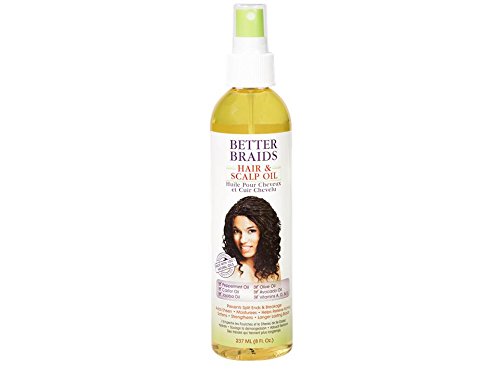 Better Braids Hair and Scalp Oil, 8 Ounce by