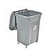 Kosz na śmieci z kółkami Typ Typ śmieci Can Square Duża Pojemność Bin Plastikowy 60L / 15,8 gal Gruby