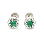 Ornate-Jewels-925-Silver-Studded-Green-Emerald-and-American-Diamond-Stud-Earrings-for-Women-and-Girls-With-Certificate-of-Authenticity-925-Stamp-Life-time-Warranty