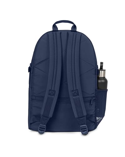 Image of EASTPAK Double Pro - 32L Performance Backpack with 16 inch Laptop Sleeve, Dual Compartments, Security Pocket, Bottle Holder & Organizer, Nighttime Navy