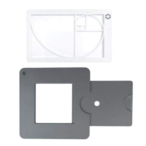 Nextpal 2-Pack Artist Viewfinders, Portable Credit-Card Size Composition Tools for