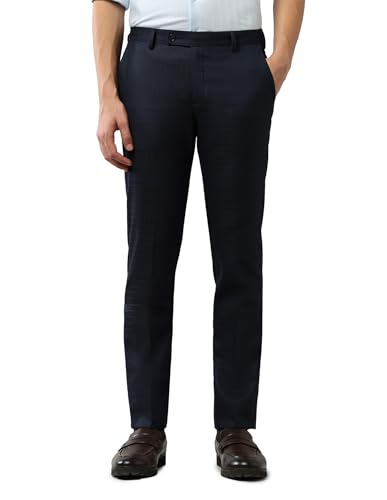 Image of Arrow Men's Mid Rise Slim Formal Trouser