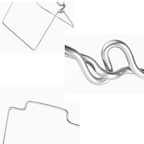 Abcsea 1 Stück Edelstahl Müllsackhalter Metall, Müllsackhalter Küche, Müllsackständer Metall, Müllsack Aufhänger, Abfallsackhalter - Image 5