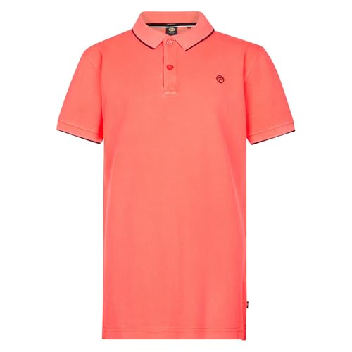 Polo Petrol Industries Boys B-2060-POL961 Fiery Coral 152 manches courtes