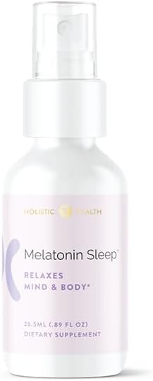 Holistic Health Liquid Melatonina Sleep Spray spray GABA Melatonina para dormir para aumentar la absorción oral suplemento de melatonina ayuda a