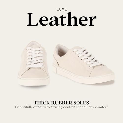 Image of Frye Ivy Low Lace Sneakers for Women - Removable Footbed Shoes - Leather Womens Casual Shoes - Crafted from Soft, Vintage Italian Leather with Removable Molded Footbed