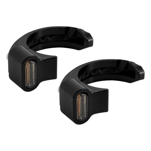 Clignotants LED pour Moto à Forte Visibilité Feux d'amortisseurs Avant Nightster
