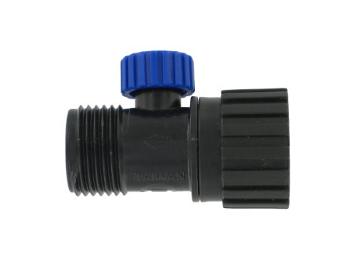 Valterra A01-0144VP Hi-Flow Shut-Off Valve , Black