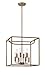 Designers Fountain Uptown 8 Light Foyer Pendant Light, Old Satin Brass, 88458-OSB