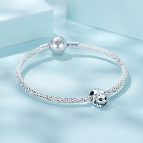 Dijes de casa y gato de plata ley 925 colgantes para collares 4