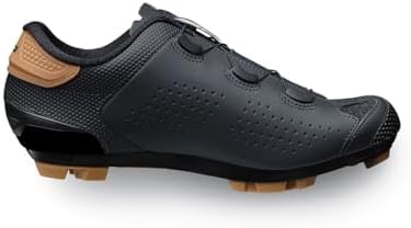 Sidi | Gravel Bike Shoes, Professional Mountain Bike Shoes for Men MTB DUST, Innovative Closure System, Integrated Heel, Rubber Toe, Color Black Black [Size EU 44.5/US 10] | Image 1