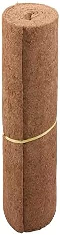Ayybf Coco Liner,24x39.4 inch Wall Basket Planter Liner, Coco Liner Roll Hanging Basket Pad Garden Plants Wall Planter Flowerpot Basket Coco Fiber, Durable Coconut Husk for Planting.