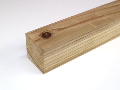 Amazon.co.jp: 杉乾燥角材 木材 45×45×1000 厚み×幅×長さ(ミリ) 45mm