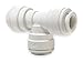 Adapter, Tube OD 1/4 In, Poly, PK10