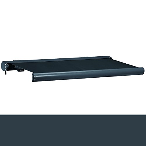 Jet-Line® | Elektrische Markise | Vollkassettenmarkise | Sunray 4 m x 3 m Ausfall | anthrazit | Markise | Balkon Terrasse Sonnenschutz | Beschattung Kasettenmarkise Jet-Line® | Elektrische Markise | Vollkassettenmarkise | Sunray 4 m x 3 m Ausfall | anthrazit | Markise | Balkon Terrasse Sonnenschutz | Beschattung Kasettenmarkise