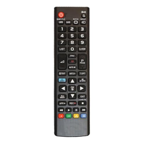 Image of LCD /LED Remote No. URC122 with Basic Smart and 3D Functions (No Voice), Compatible /Replacement for LG LCD /LED /3D Plasma TV Remote Control