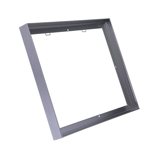Image of CANFRAVAS Canvas Frame 16x24, DIY Metal Canvas Floating Frame, Canvas Floater Frame for 0.6 inch-0.9 inch Deep Canvas Painting (Grey,16 inchx24 inch)