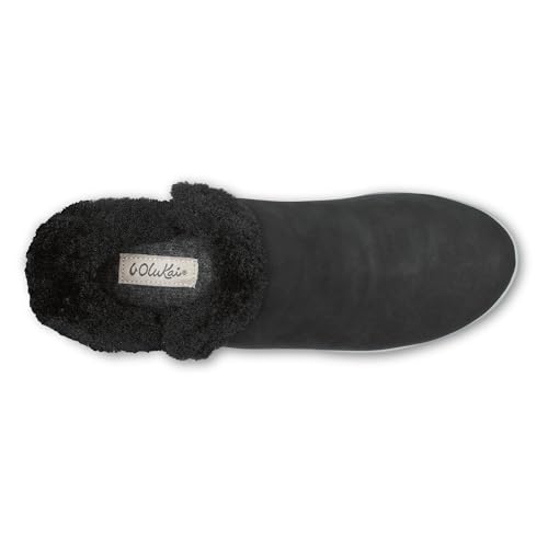 OLUKAI Malua Hulu Women's Boot, Soft & Comfortable Waterproof Nubuck Leather, Full-Grain Leather Heel with Elastic Panels, Slip-On Design2
