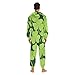 Yuiboo Deep Green CloverUnisex Adults One Piecing Pajamas for Women Man Funny Costume Party Wear