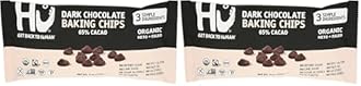 Hu Choc Dark Baking Chips 9 OZ (Pack of 2)