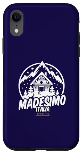 Madesimo Italia �X�L�[���]�[�g �X�L�[�����ƃ��^�����O �X�}�z�P�[�X iPhone XR �p