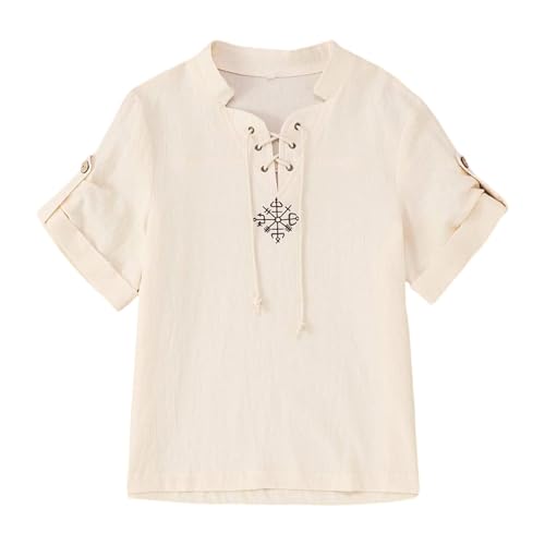 Felpa con cappuccio da bambino, in morbido pile, a maniche lunghe, per autunno, casual, casual, A59, bianco, 6-8 Anni