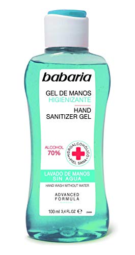 Babaria Hydroalcoholische pols, zwart, 100 ml, eenheidsmaat