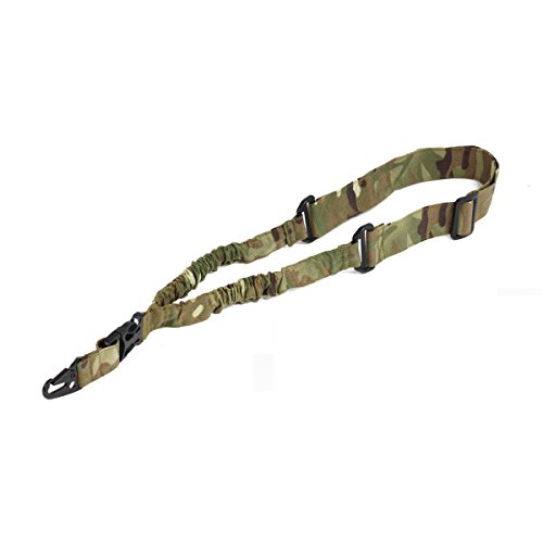 Fuwok ZSGS12 - Correa Ajustable para Rifle de 1 Punto, un Punto, Correa para la Cámara, Correa para Rifle de un Punto, CP-Camouflage