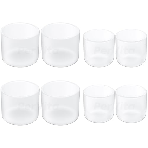 Disposable Soft Sleeves for Shockwave Therapy Machine PSP10, PSP15, PSP20, Includes 4 Small (15mm) and 4 Large (20mm+) Single-Use Cover, Relieve Discomfort