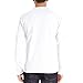 Mens Henley Shirts Long Sleeve Fashion Casual Stylish Cotton Shirts Tops Lightweight Fitted Basic Pullover T-Shirt (XX-Large,White)