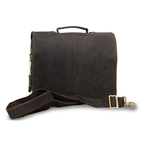 Visconti 15 inch Leather Messenger Bag Cover