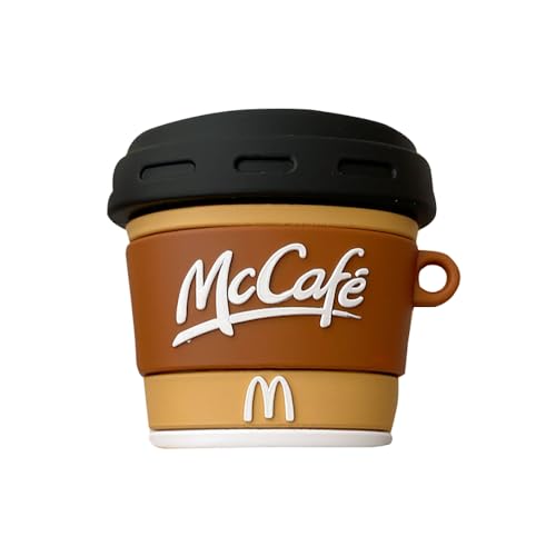 対応AirPods Pro1/2用の ケース 第1世代 第2世代 マクドナルド コーヒーカップ 3D 可愛い 萌え 面白い 創意 人気 対応エアーポッズプロ1/2用の カバー イヤホン 収納 着脱簡単 保護 韓国 面白い おしゃれ 萌え 誕生日