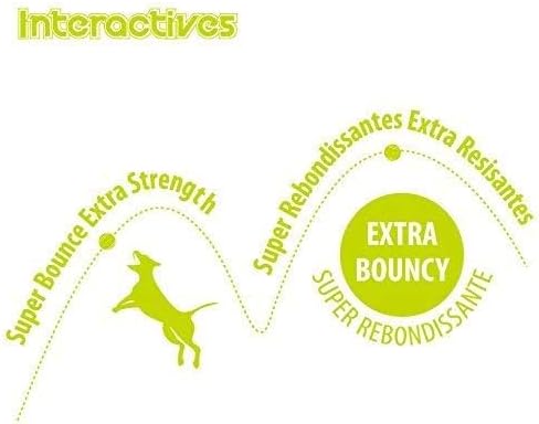 Miniatura 6 de ALL FOR PAWS Pelotas de tenis de 2 pulgadas para perros, juguetes de búsqueda para perros pequeños y medianos, pelotas de tenis flexibles y