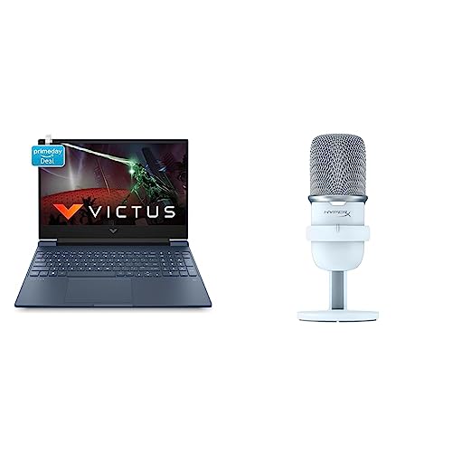 Image of HP Victus Gaming Laptop 12th Gen Intel Core i5-12450H 15.6 inch(39.6 cm) FHD IPS Gaming Laptop & Solocast White