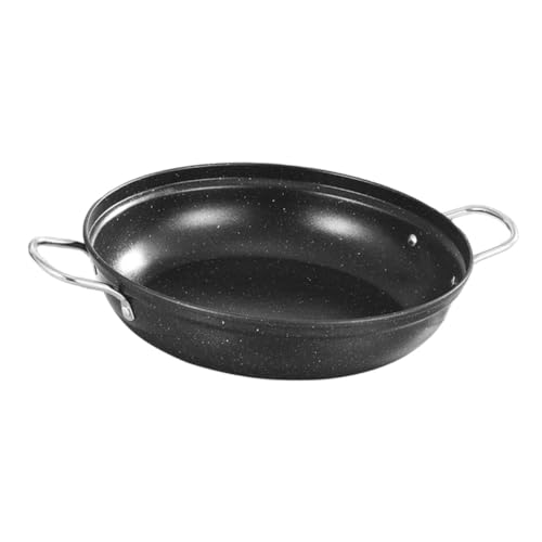 BEBEMOKO Olla redonda de acero inoxidable de 22 cm con asas dobles para cocinar en casa, ideal para fideos coreanos y utensilios de cocina calientes