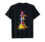 Colorful Chess Piece Chess Player T-Shirt