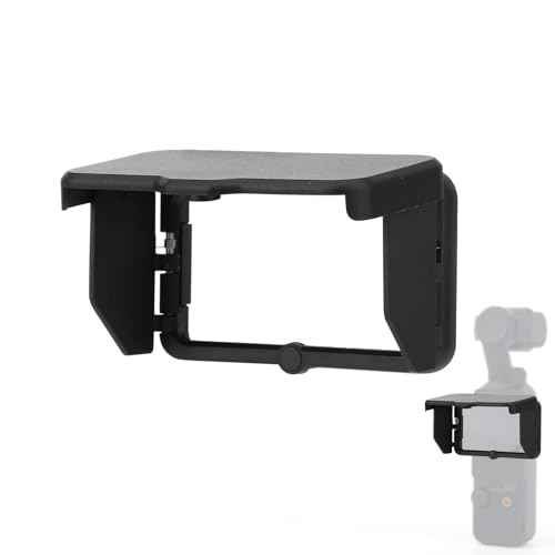 Pare-Soleil d'Écran pour DJI OSMO Pocket 3, Housse d'Extérieur Pliable Antireflet Capuchon de Protection Portable pour Écran LCD Accessoire de Caméra Pare-Soleil...