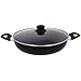 Produktbild Bratpfanne 28cm mit 2 Griffen Schmorpfanne mit Deckel INDUKTION Universal Pfanne Grillpfanne Antihaftbeschichtung für Gemüse und Fleisch sowie Fisch geeignet