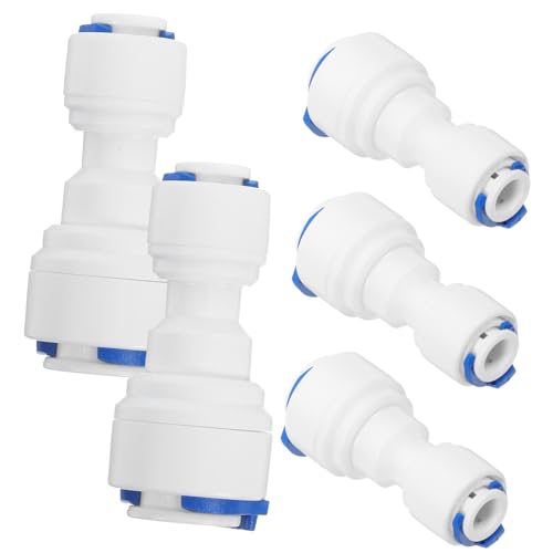 Cabilock Water Purifier System Connector 0.64cm to 0.95cm Quick Replacement Connectors