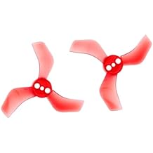 1635 40mm 1.5mm Hole 3- Whoop Propellers 8pcs 16 Pcs Compatible With Automotive Motorcycle Parts For Cetus Pro FPV Kit RC Drone16PCS Red