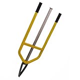 Deux variantes de taille pour un maximum de flexibilité : choisissez entre une petite taille (longueur totale 96 cm, pointe de fendage 16 cm, espacement des poignées 34 cm) et une grande taille (longueur totale 99 cm, pointe de fendage 20,5 cm, espacement des poignées 37 cm) pour s'adapter à différents volumes de bois et tailles d'utilisateurs.