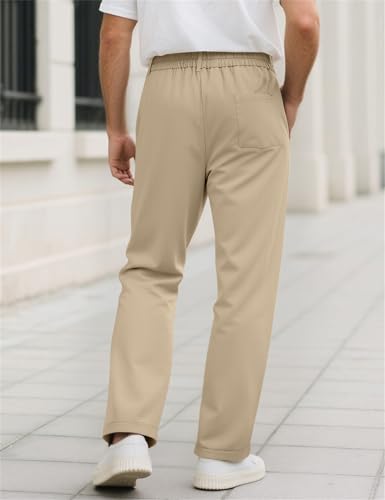 Nonmaze Airflexion Pants, Mens Golf Pants Stretch Dress Casual Pant Lightweight Quick Dry Casual Slacks Trousers with Pockets4