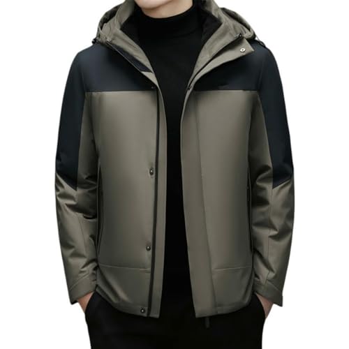 Veste médiévale homme chaude ne craignez plus le froid hivernal avec sa capuche