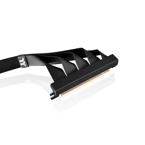 Thermaltake PCI-E 4.0 | Dual 90 Degree Riser Cable | 400mm