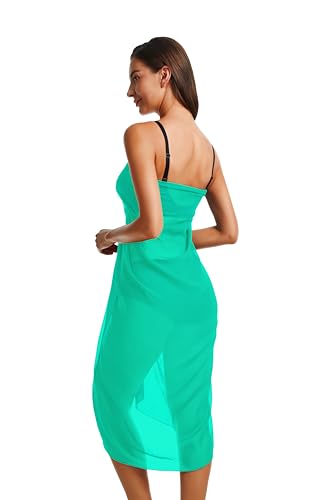 Image of CHICGAL Sarong Wraps Swimsuit Coverup for Women Bathing Suit Cover Up Summer Bikini Beach Swimwear 2026