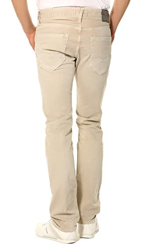 Replay Waitom Jeans, Sand, 34W / 34L Uomo